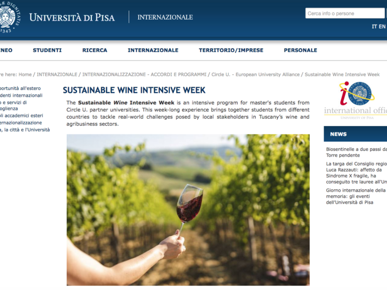 Sustainable Wine Intensive Week 3 – 7 Febbbraio 2025